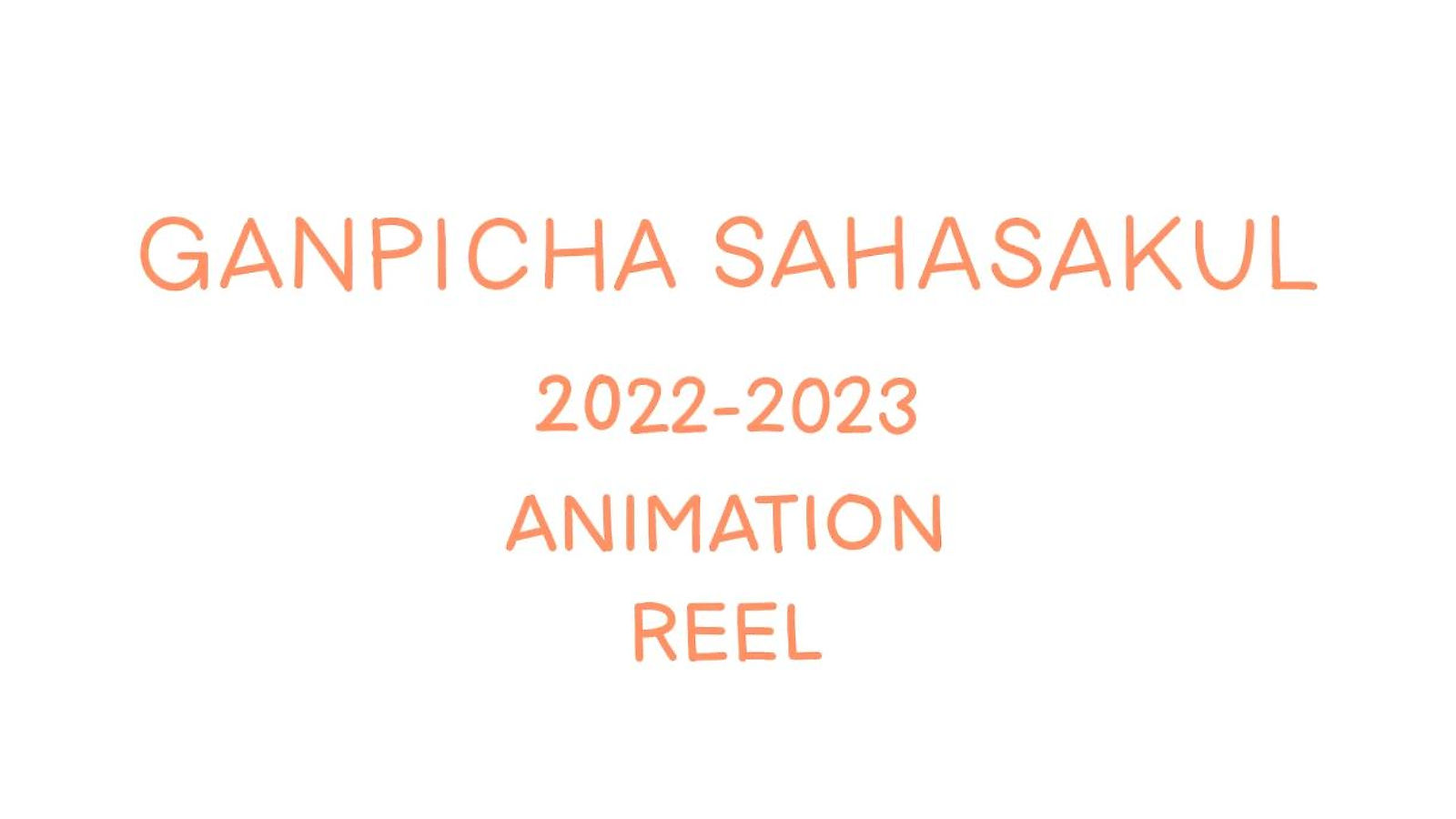 2022-23 2D Animation Reel